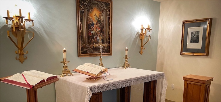 Chapels for private Mass